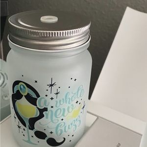 Mason jar glass